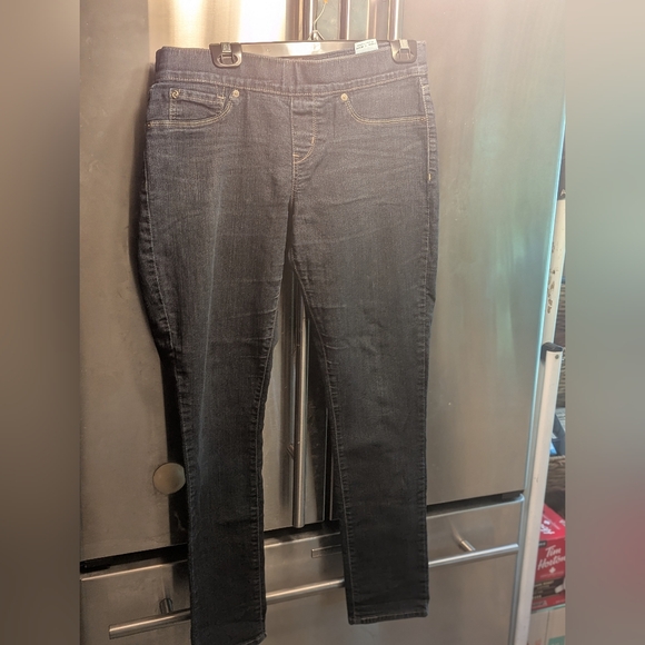 Women's Levi's Denizon Mid Rise Stretch Pull On Jegging Style Jeans Sz 12 M - Picture 1 of 6